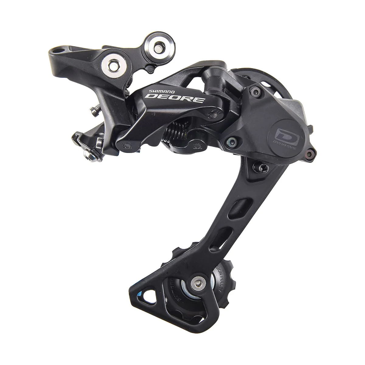 SHIMANO DEORE RD-M6000-GS 10-biegowa przerzutka tylna ze średnim koszykiem