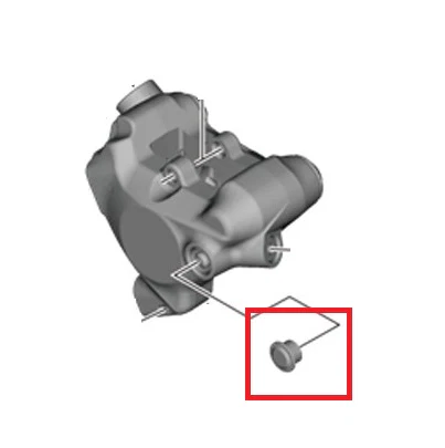Zaślepka śruby odpowietrzającej SHIMANO BR-R9270/8170/7170 - Image 2