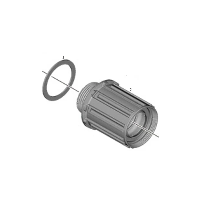 SHIMANO WH-R9170-C60 Typ korpusu wolnego koła Shimano HG