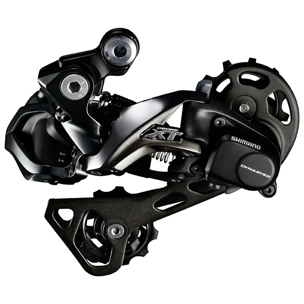 SHIMANO XT Di2 RD-M8050-GS 11-biegowa przerzutka tylna ze średnim koszykiem