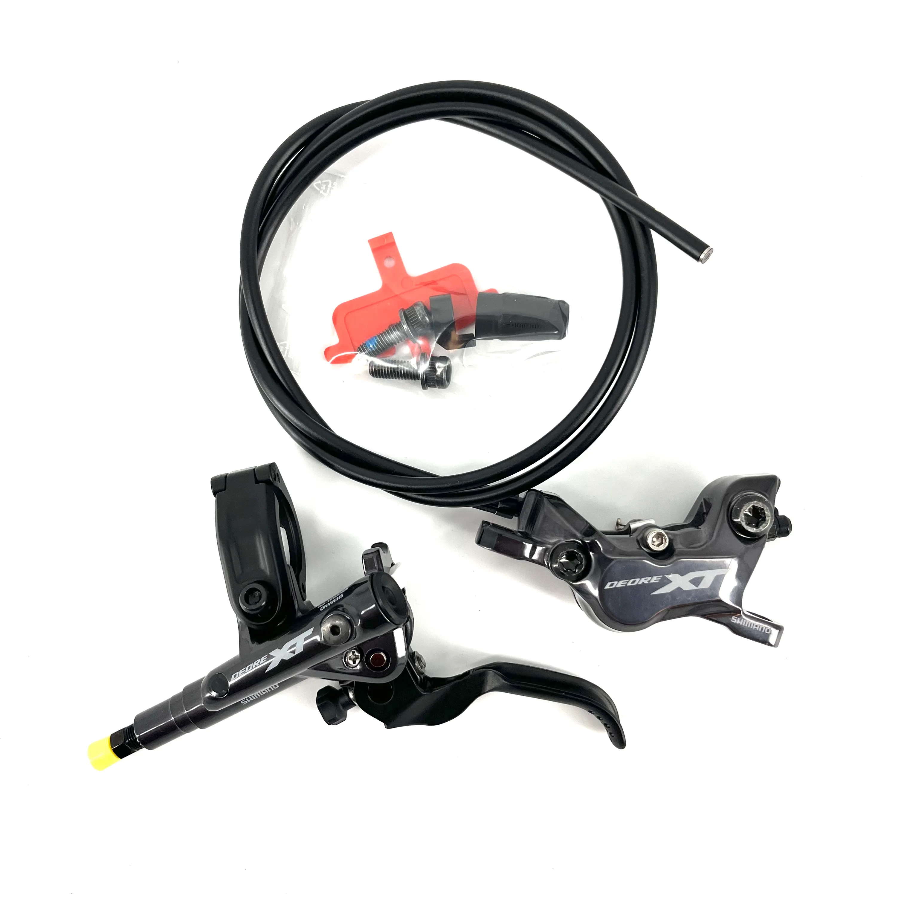 4-tłoczkowy zestaw hamulca przedniego SHIMANO XT M8120 - Image 2