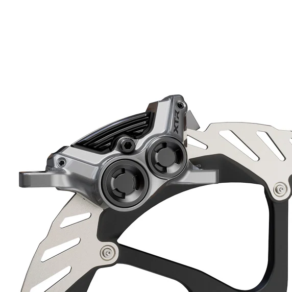 4-tłoczkowy zacisk hamulca tarczowego SHIMANO XTR BR-M9220 - Image 5