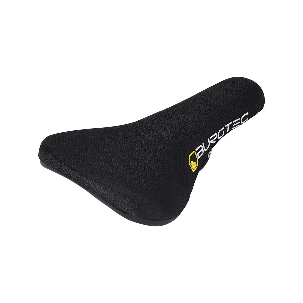 Siodełko BURGTEC THE CLOUD BOOST Rails CrMo Logo Saddle Black - Image 2
