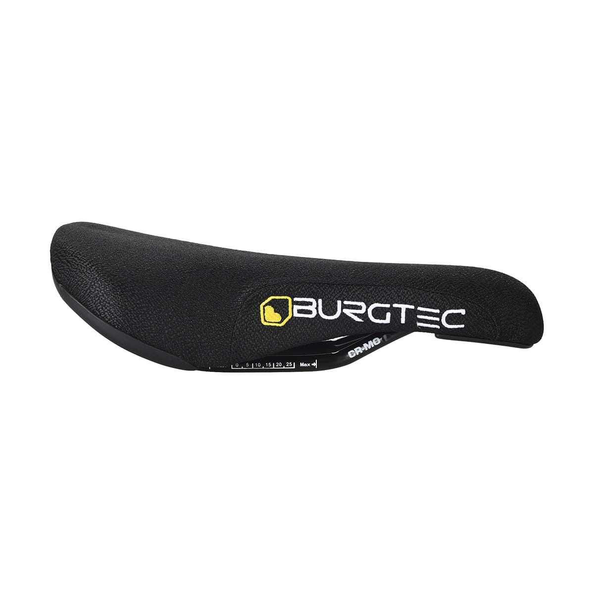 Siodełko BURGTEC THE CLOUD BOOST Rails CrMo Logo Saddle Black - Image 4