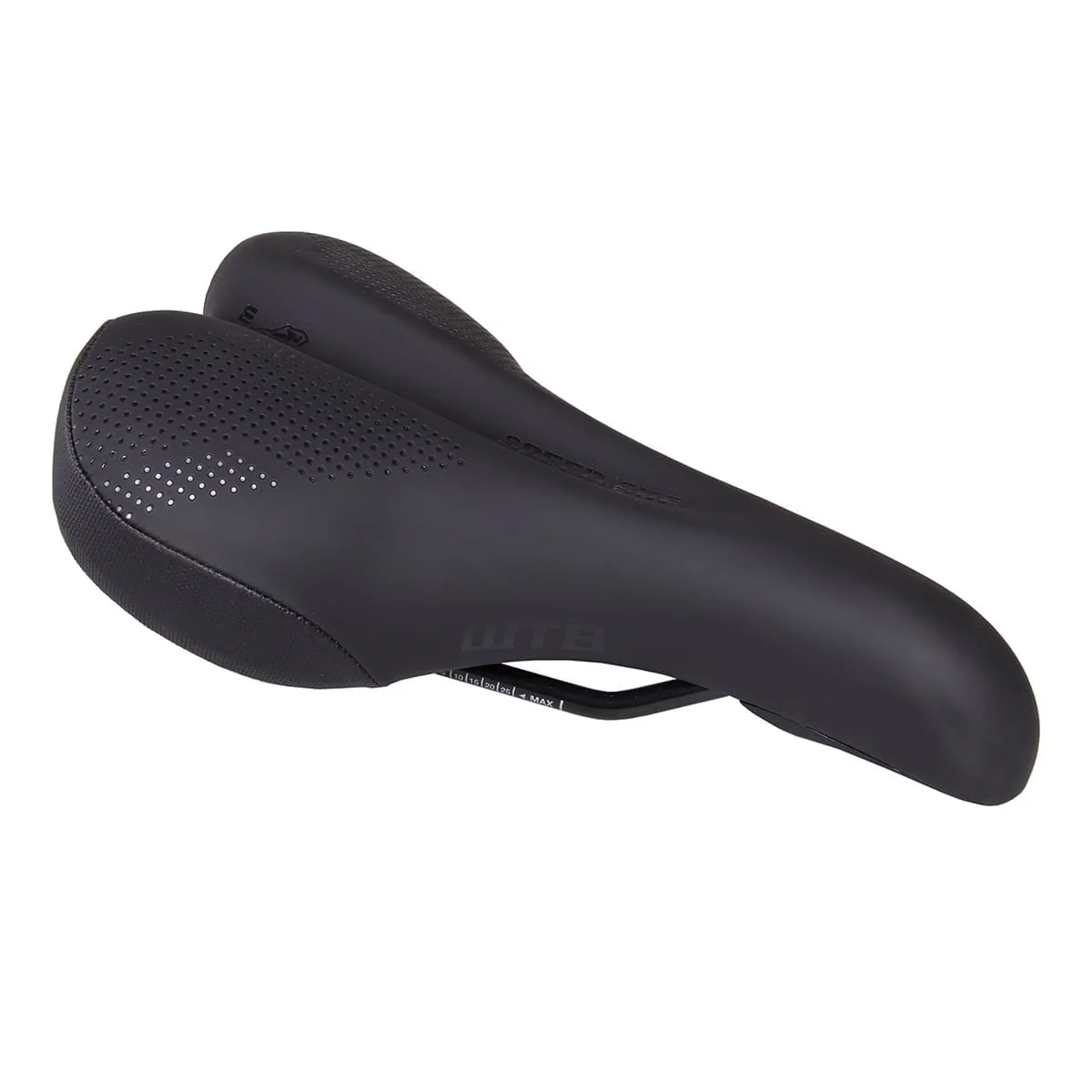 Siodełko damskie WTB SPEED SHE z szerokimi stalowymi szynami 150 mm