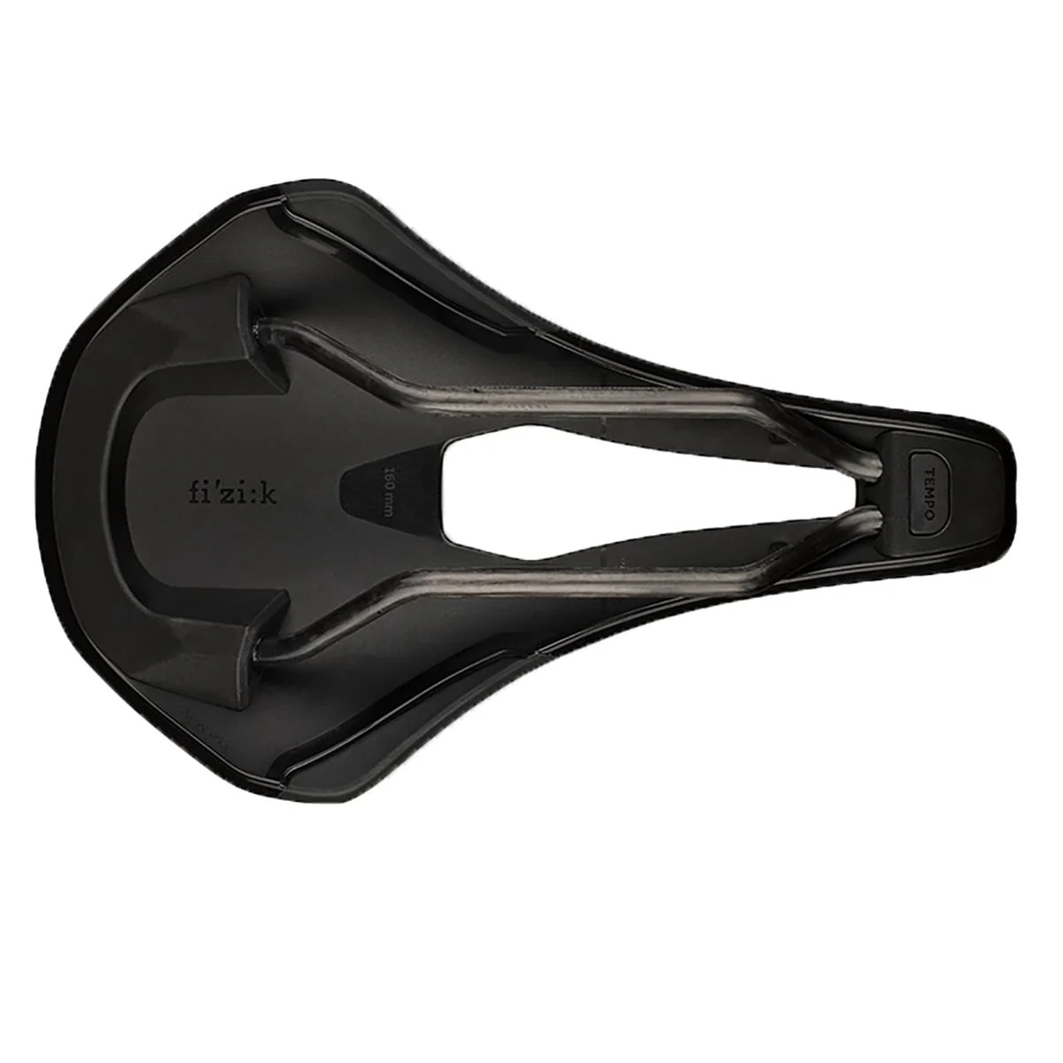 Siodełko FIZIK TEMPO ARGO R1 160 mm szyny karbonowe czarne - Image 5