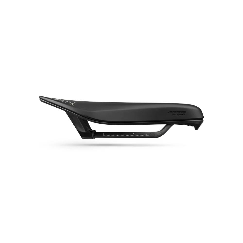 FIZIK TRANSIRO AERIS LD R1 135mm siodełko z karbonowymi szynami czarne - Image 3