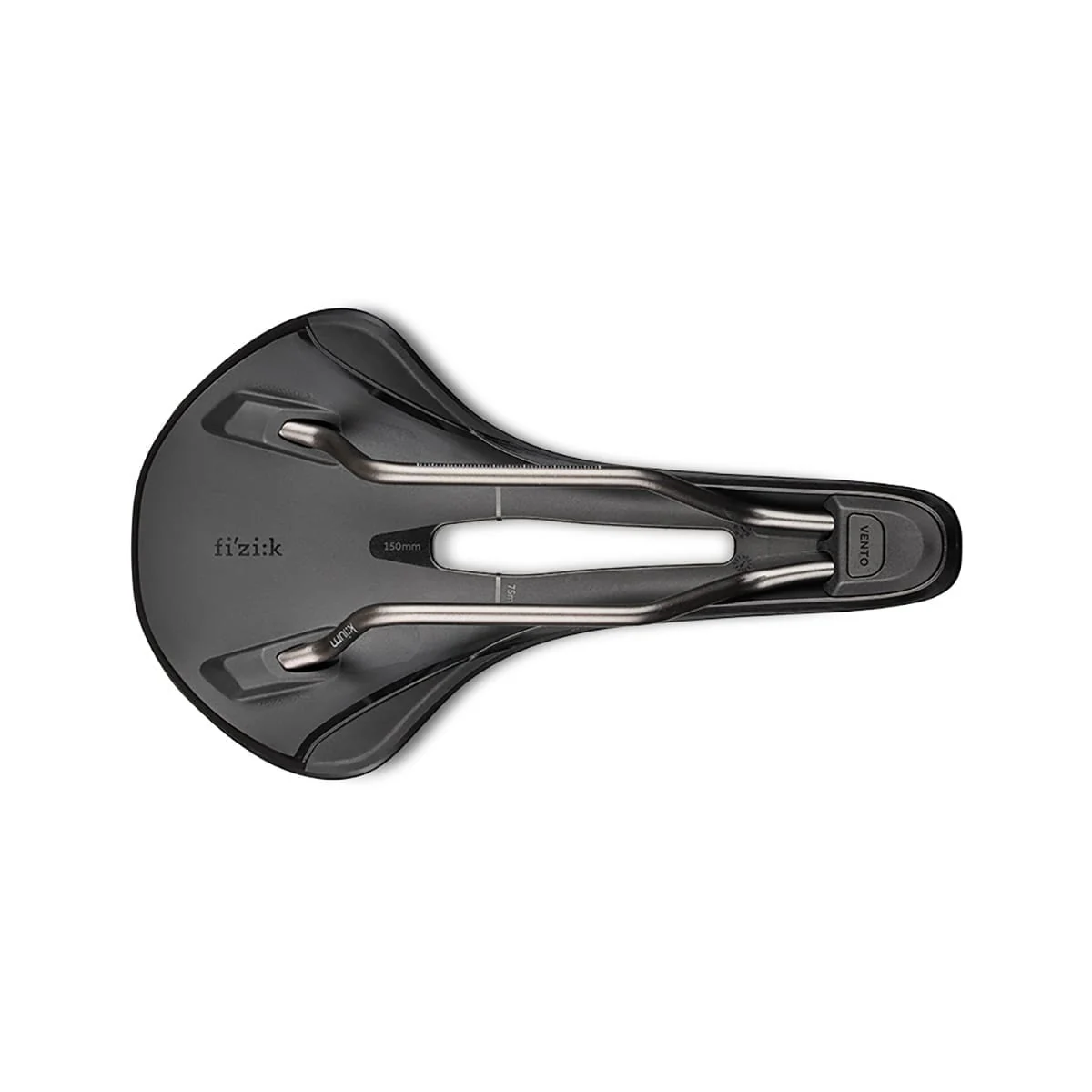 Siodełko FIZIK VENTO ANTARES R3 150 mm szyny Kium czarne - Image 5