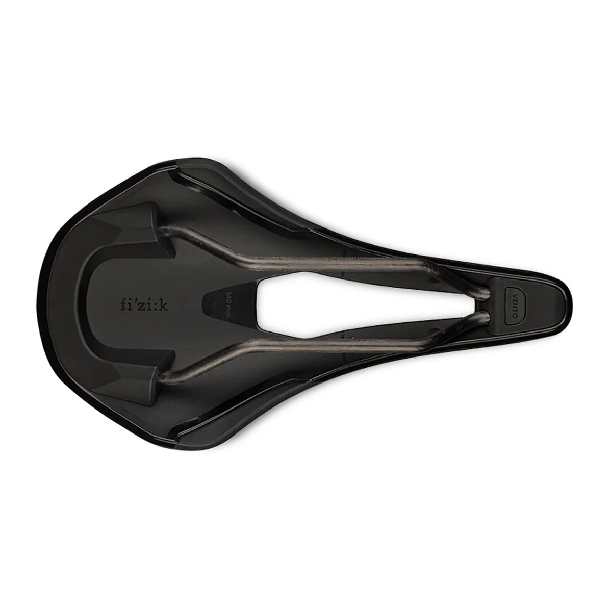 Siodełko FIZIK VENTO ARGO R1 140 mm szyny karbonowe czarne - Image 5