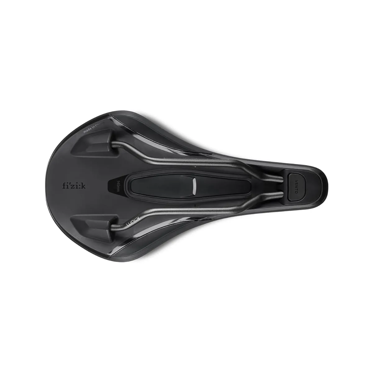 Siodełko FIZIK VENTO ARGO X3 150 mm szyny Kium czarne - Image 5