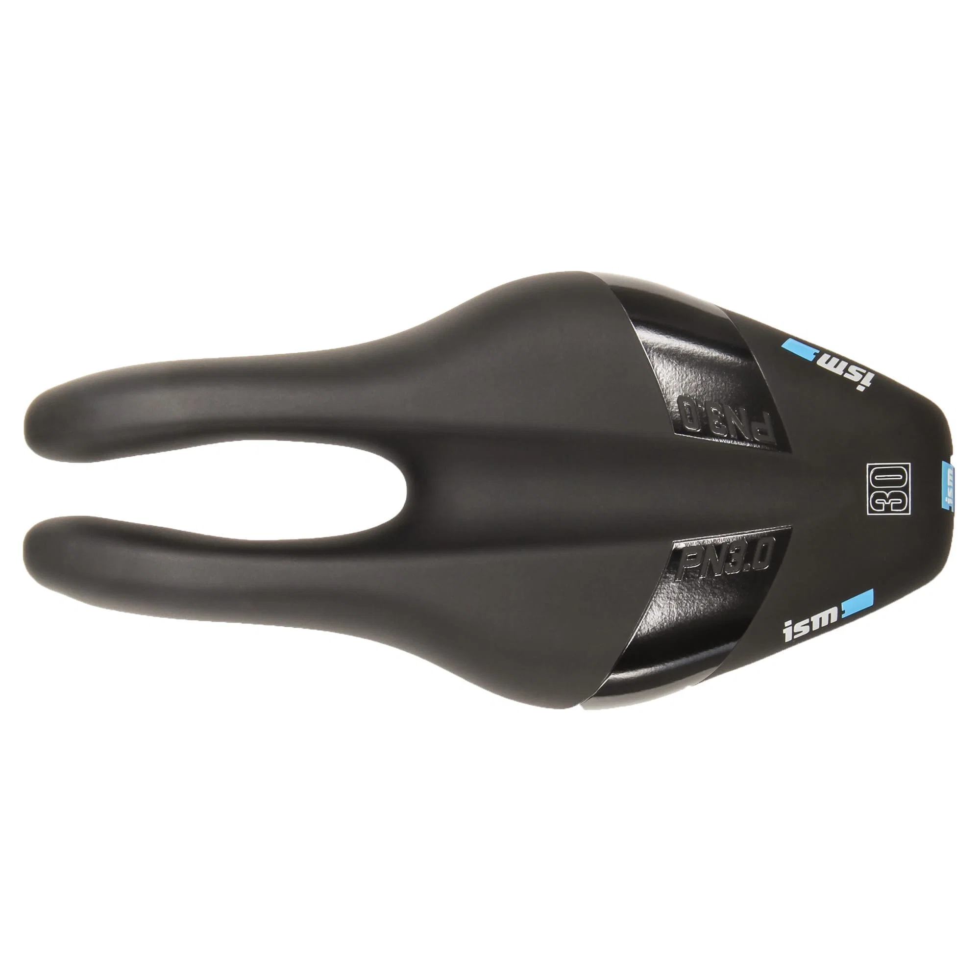 Siodełko ISM PN 3.0 120 mm z szynami ze stali nierdzewnej, czarne - Image 3