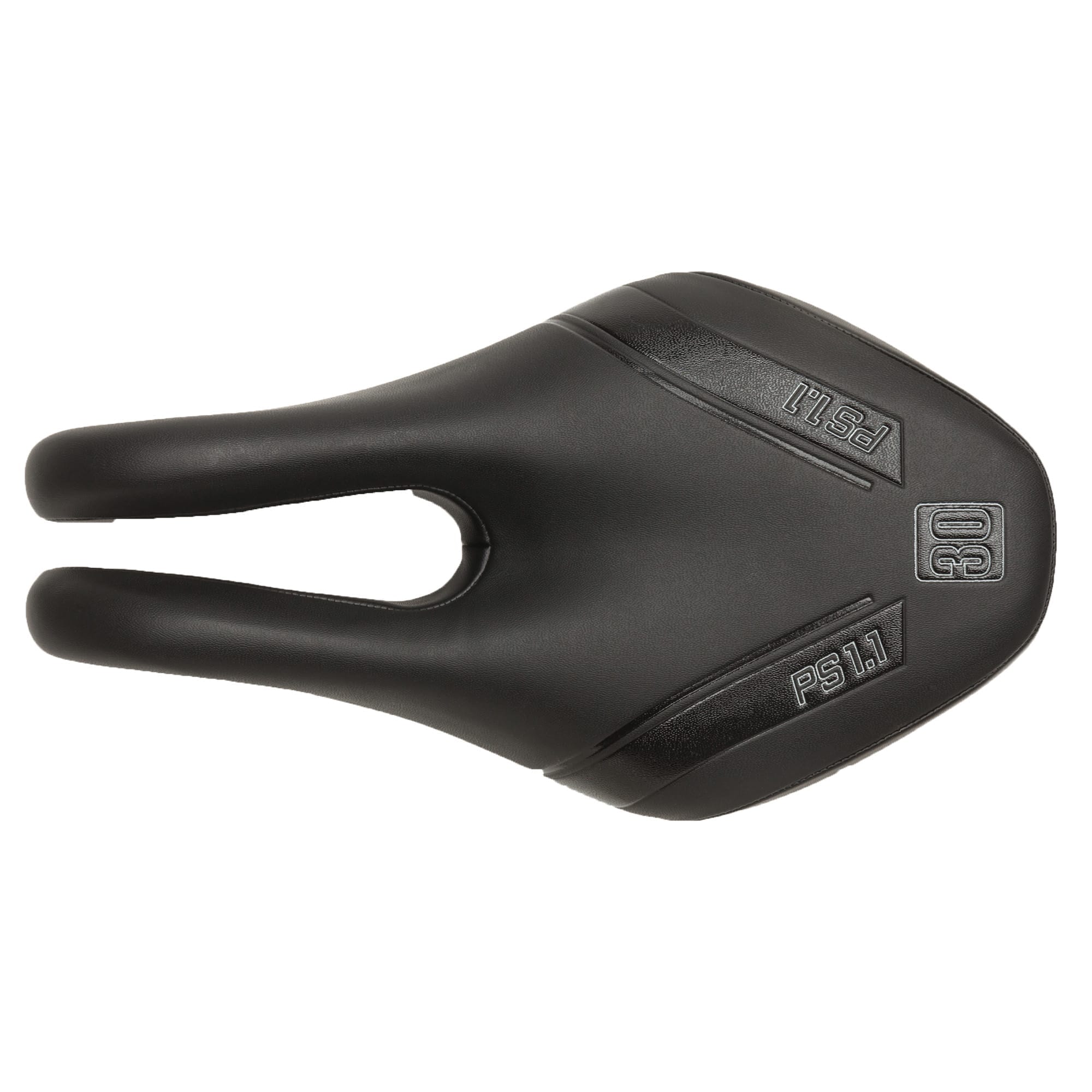 Siodełko ISM PS 1.1 130 mm, szyny chromoly, czarne