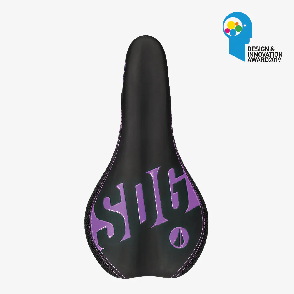 Siodełko juniorskie SDG FLY Black/Purple - Image 2