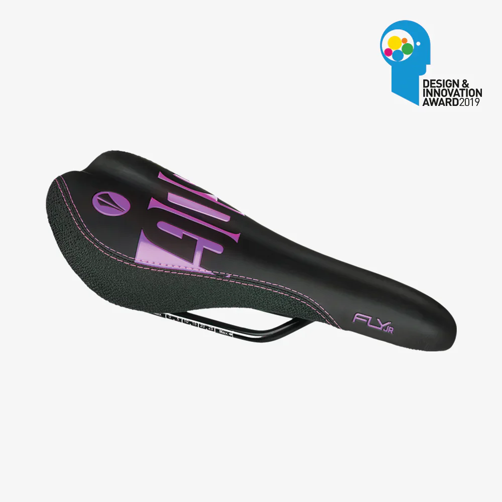 Siodełko juniorskie SDG FLY Black/Purple - Image 4
