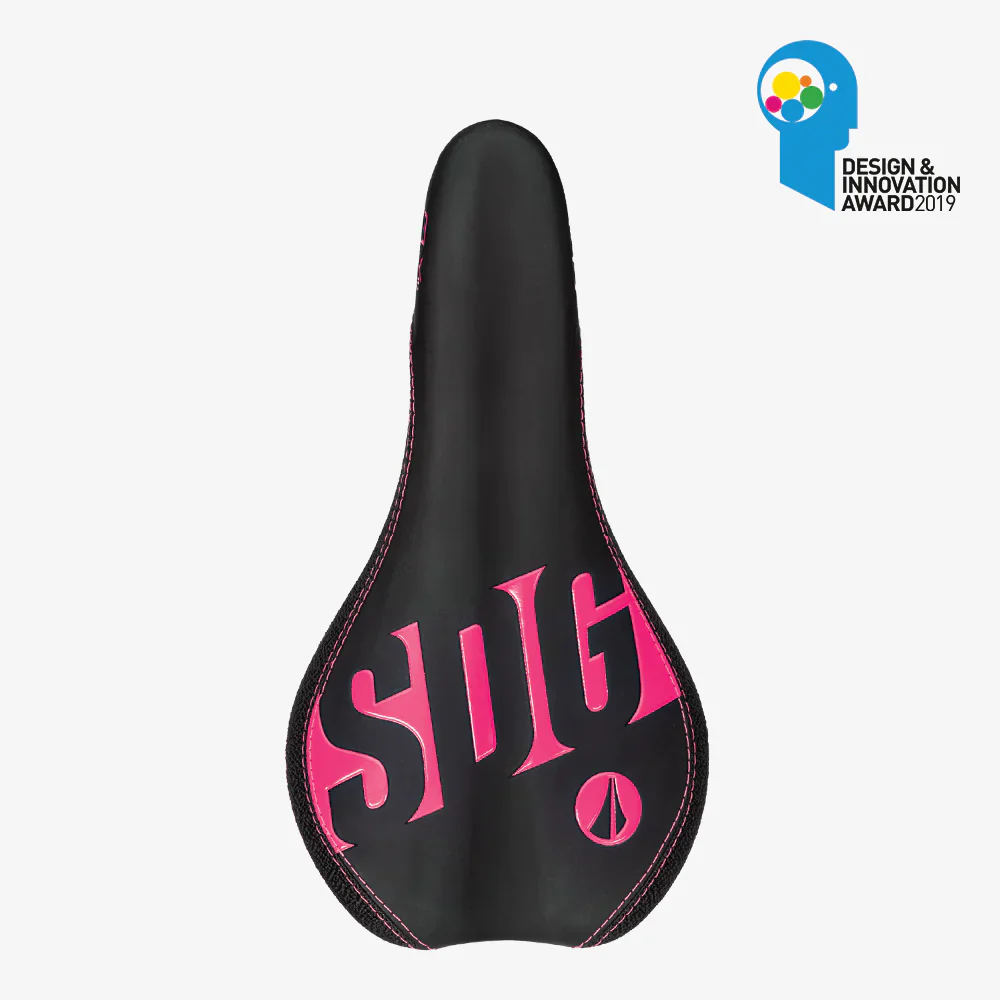Siodełko juniorskie SDG FLY czarny/różowy - Image 2