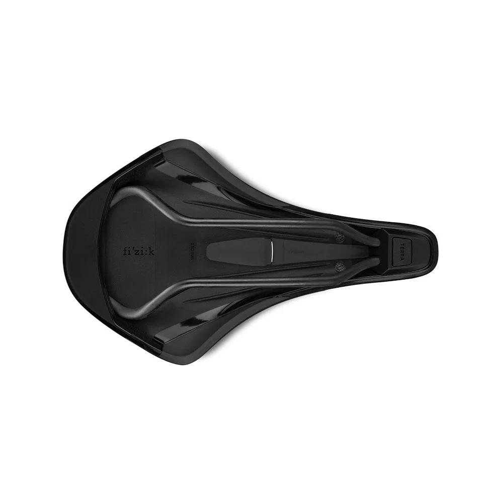 Siodełko FIZIK TERRA ARGO X1 160 mm z karbonowymi szynami, czarne - Image 4