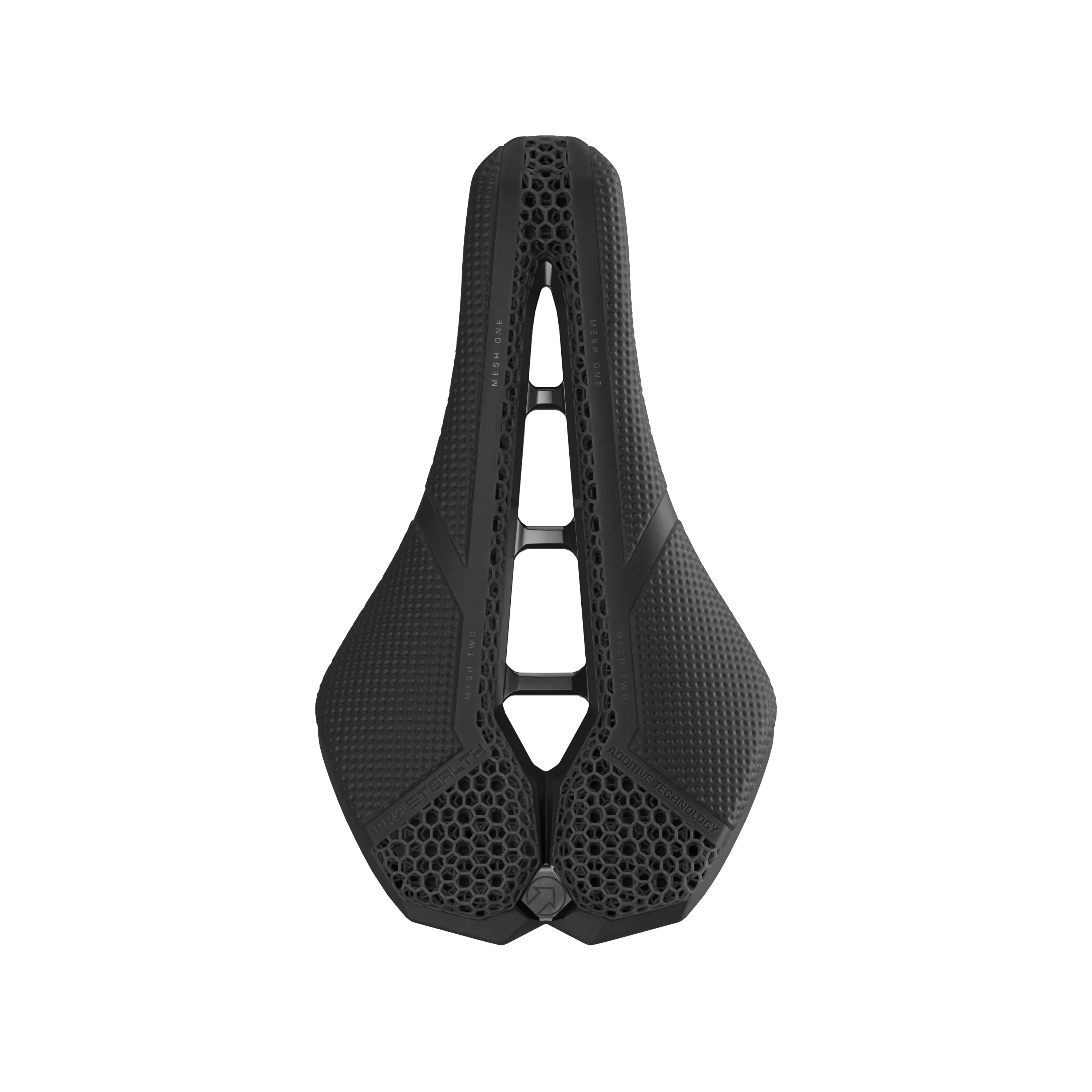 Siodełko STEALTH 3D PERFORMANCE PRO 152 mm z szynami ze stali nierdzewnej, czarne - Image 2