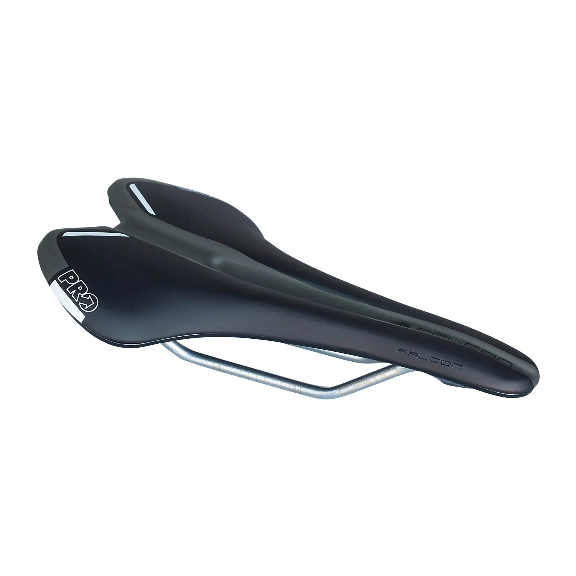 Siodełko PRO FALCON 142 mm szyny chromoly czarne