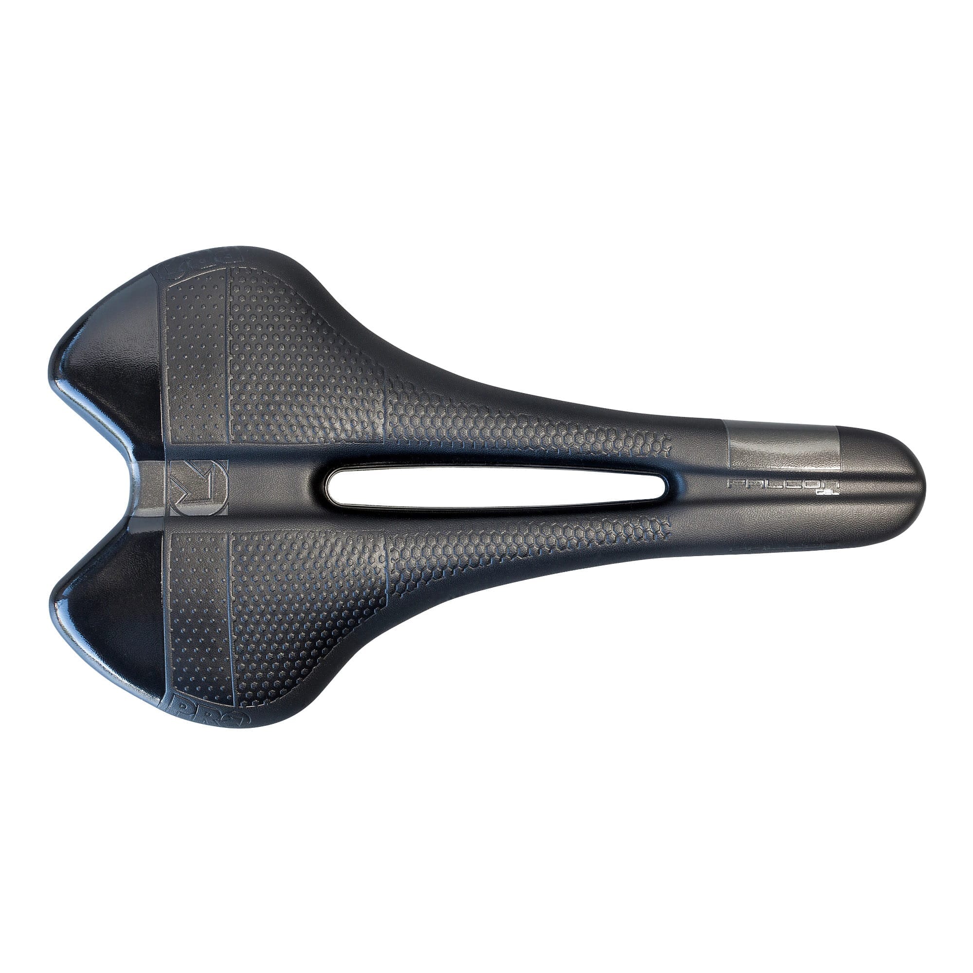 Siodełko PRO FALCON GEL142mm z szynami ze stali nierdzewnej, czarne - Image 3