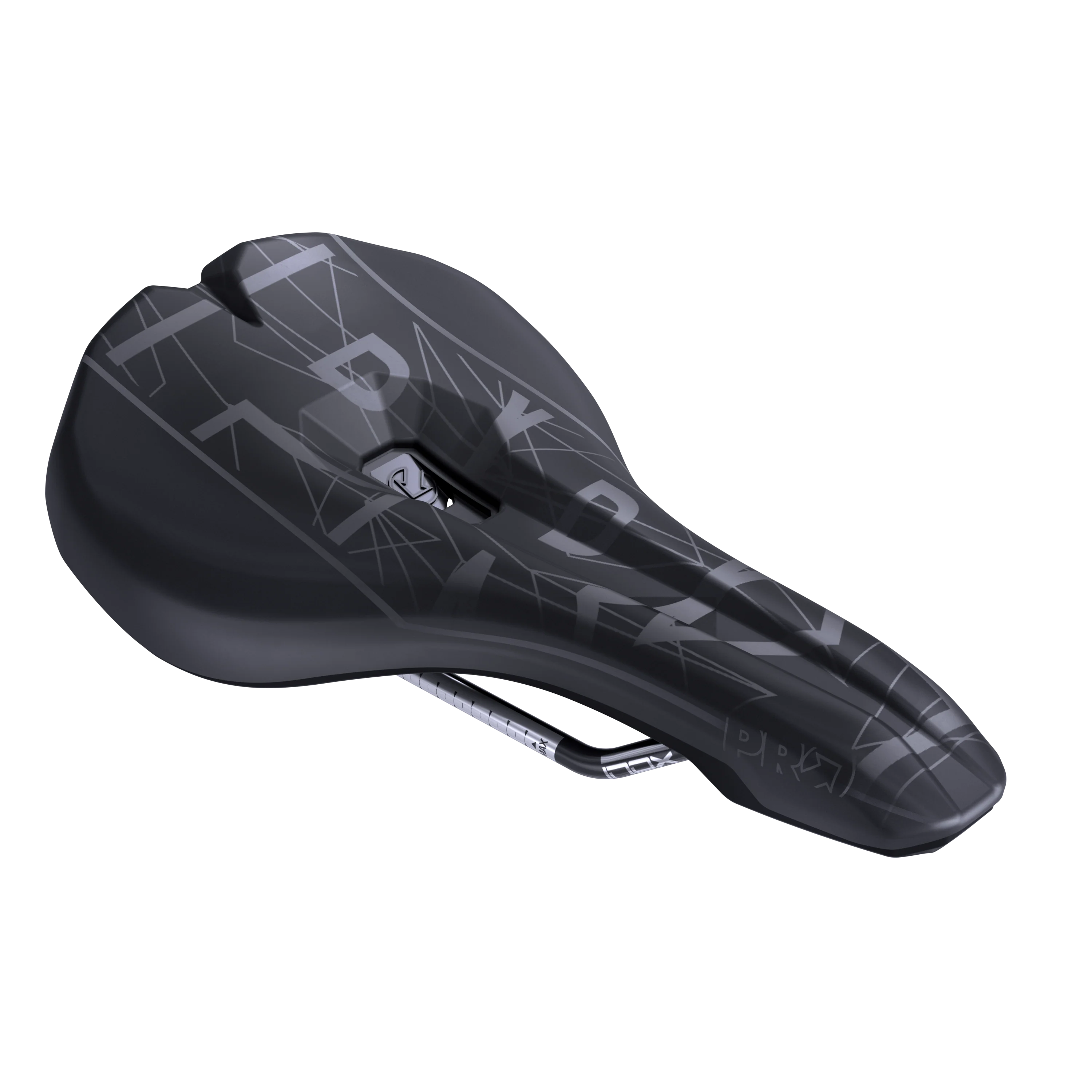 Siodełko PRO MSU 1.3 E-MTB 152 mm z szynami ze stali nierdzewnej, czarne