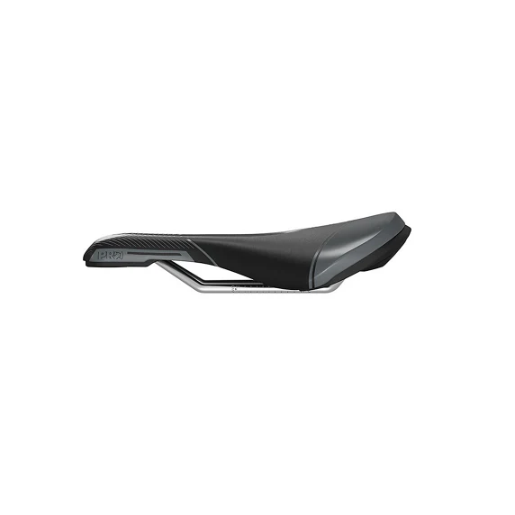 Siodełko damskie PRO SIRIN SPORT 162 mm z szynami kromolijskimi, czarne - Image 5