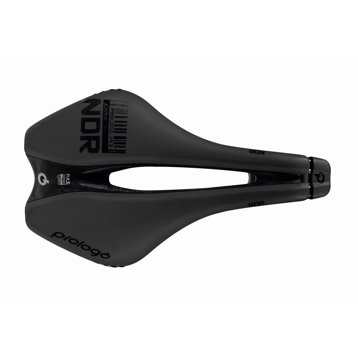 Siodełko PROLOGO DIMENSION NDR 143 mm Szyny TiroX Black