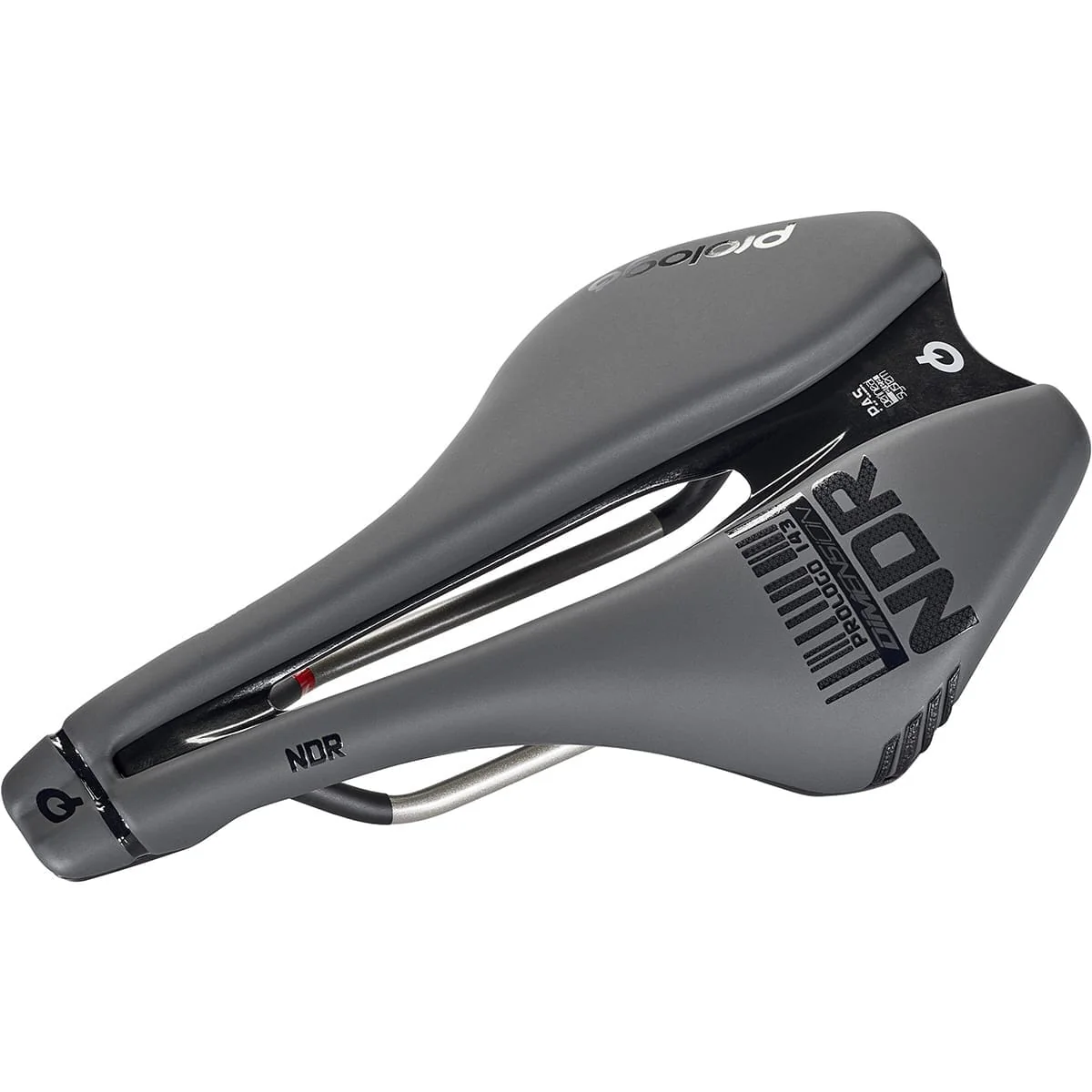 Siodełko PROLOGO DIMENSION NDR 143 mm Szyny TiroX Black - Image 3