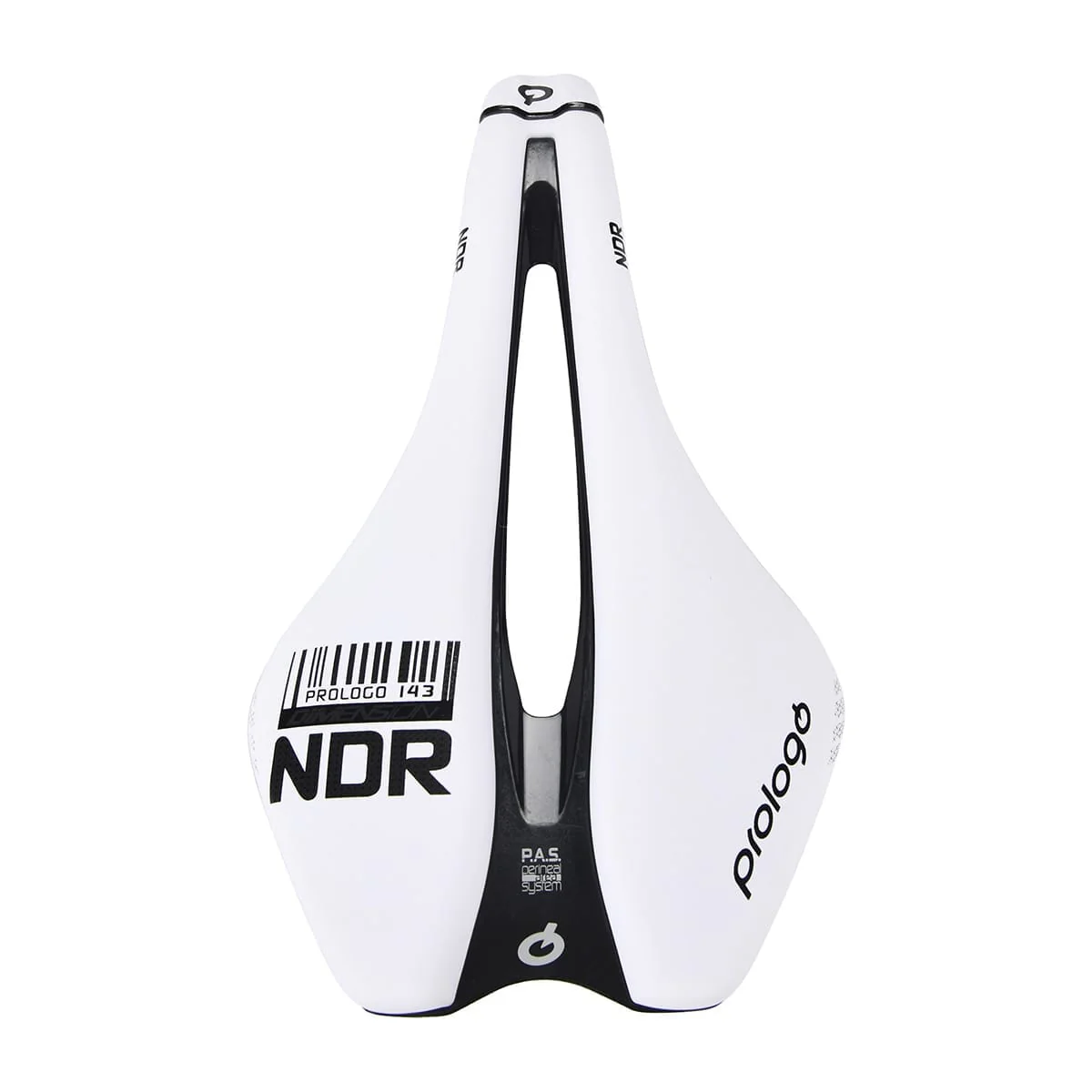 Siodełko PROLOGO DIMENSION NDR Carbon Szerokość szyny 143 mm Białe - Image 5