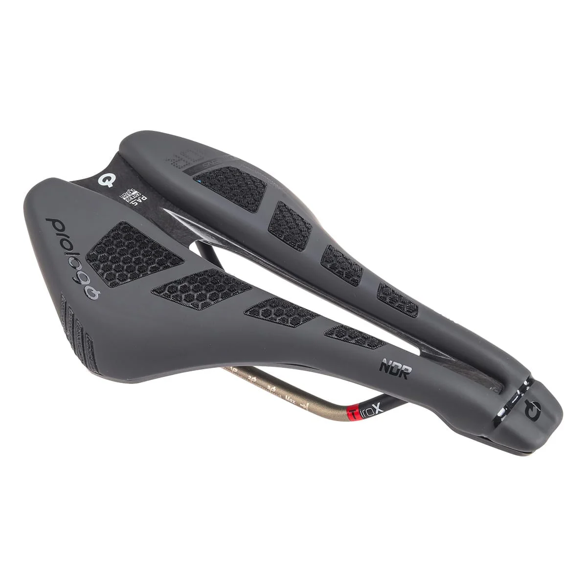 Siodełko PROLOGO DIMENSION NDR CPC 143 mm szyny TiroX czarne - Image 2