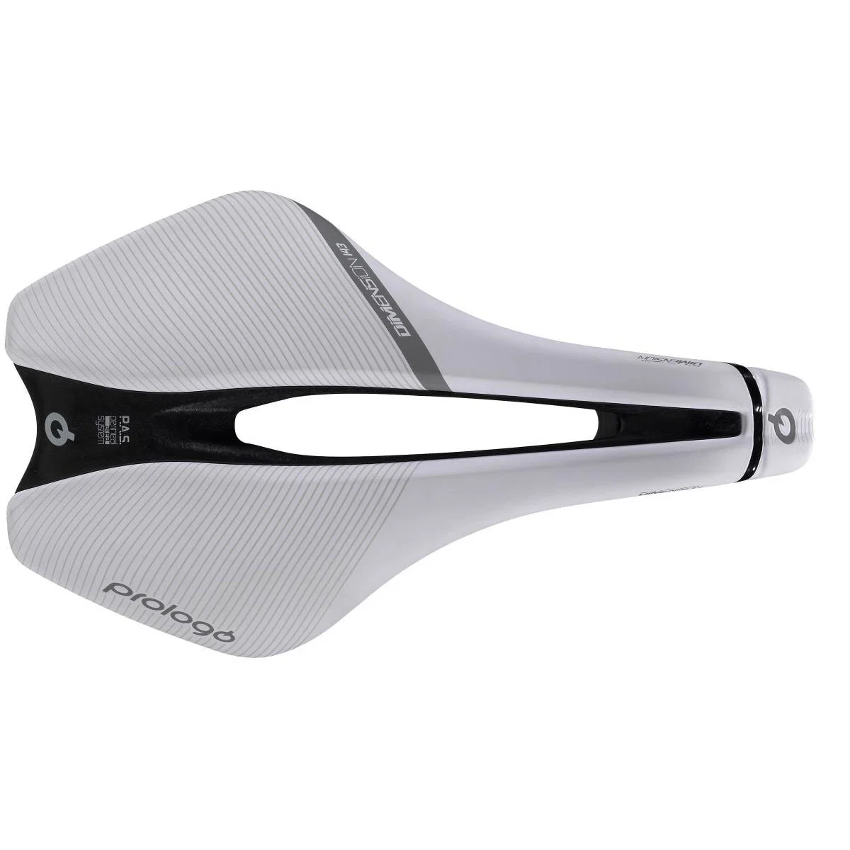 Siodełko PROLOGO DIMENSION Szerokość szyny 143 mm Biały
