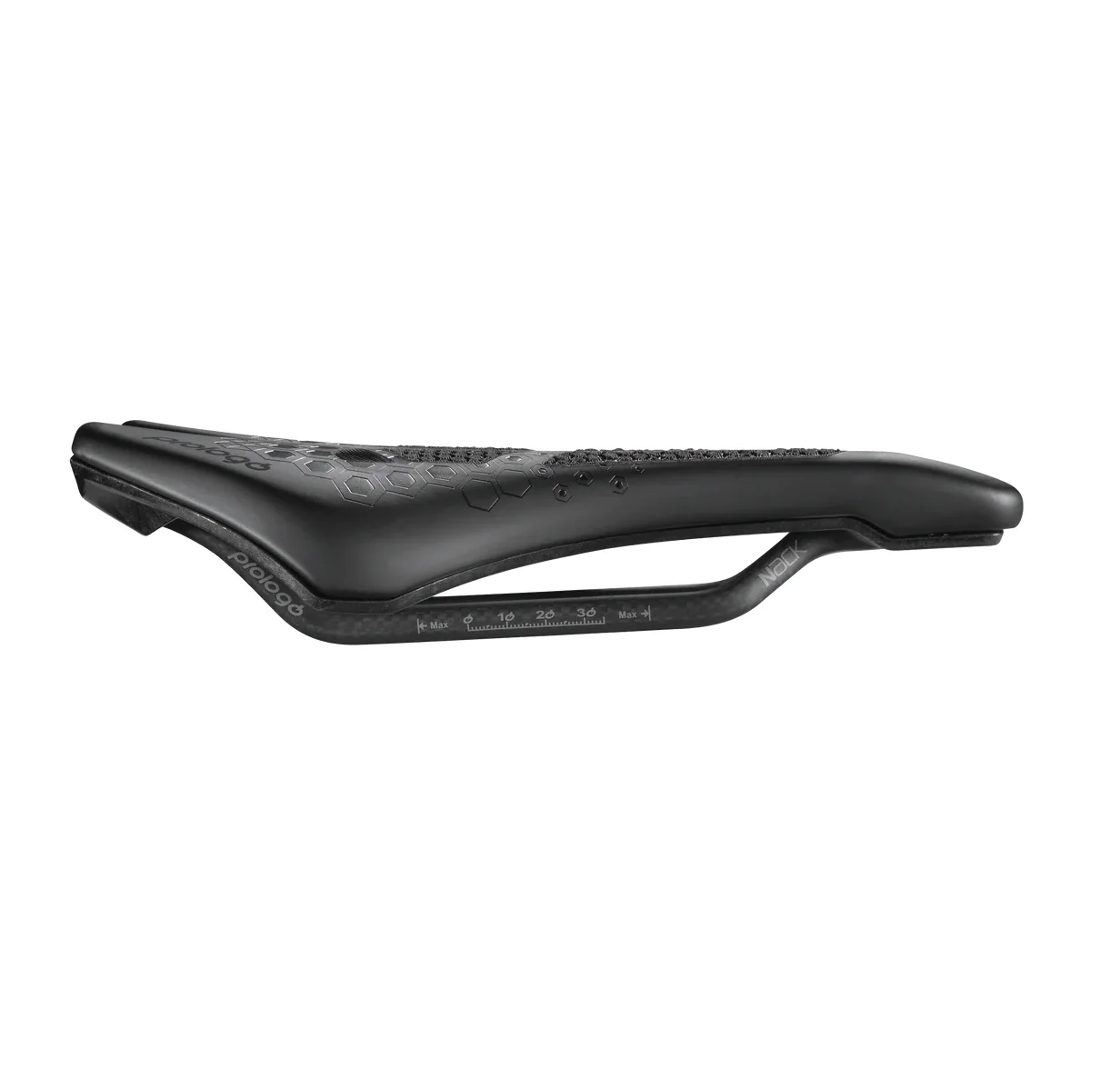 Siodełko PROLOGO DIMENSION TRI CPC Szerokość 143 mm Szyny Nack Carbon Black - Image 2