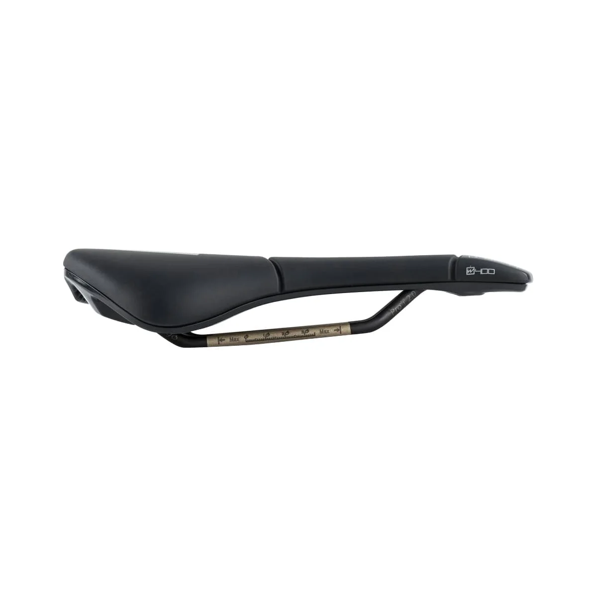 Siodełko PROLOGO E-BIKE PROXIM W400 SPORT 163 mm czarne szyny CrMo - Image 2