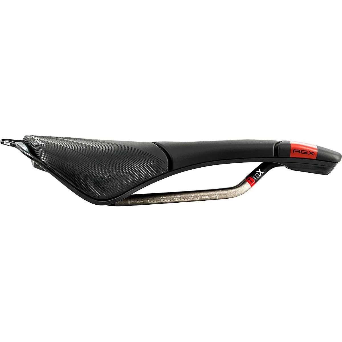 Siodełko PROLOGO SCRATCH M5 AGX Szerokość szyny Tirox 140 mm Czarne - Image 2