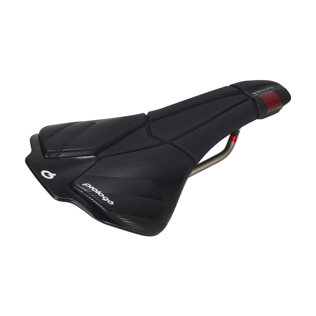 Siodełko PROLOGO SCRATCH M5 AGX Szerokość szyny Tirox 140 mm Czarne - Image 6