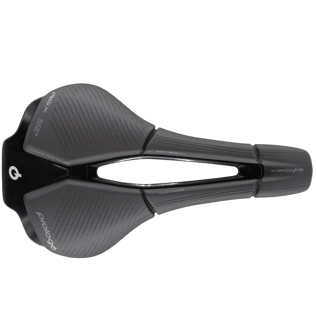 Siodełko PROLOGO SCRATCH M5 PAS AGX SPACE SLIDE CONTROL Tirox Rails Black