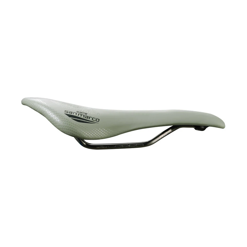 Siodełko SAN MARCO ALLROAD SUPERCONFORT OPEN-FIT RACING L3 Szerokość 146 mm Stalowe szyny Xsilite Sage Green - Image 2