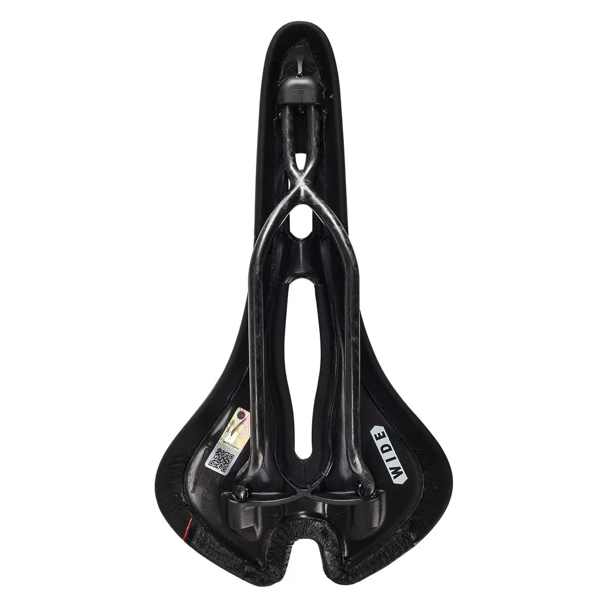 Siodełko SAN MARCO ASPIDE CARBON FX OPEN FIT WIDE Carbon Rails Black - Image 4
