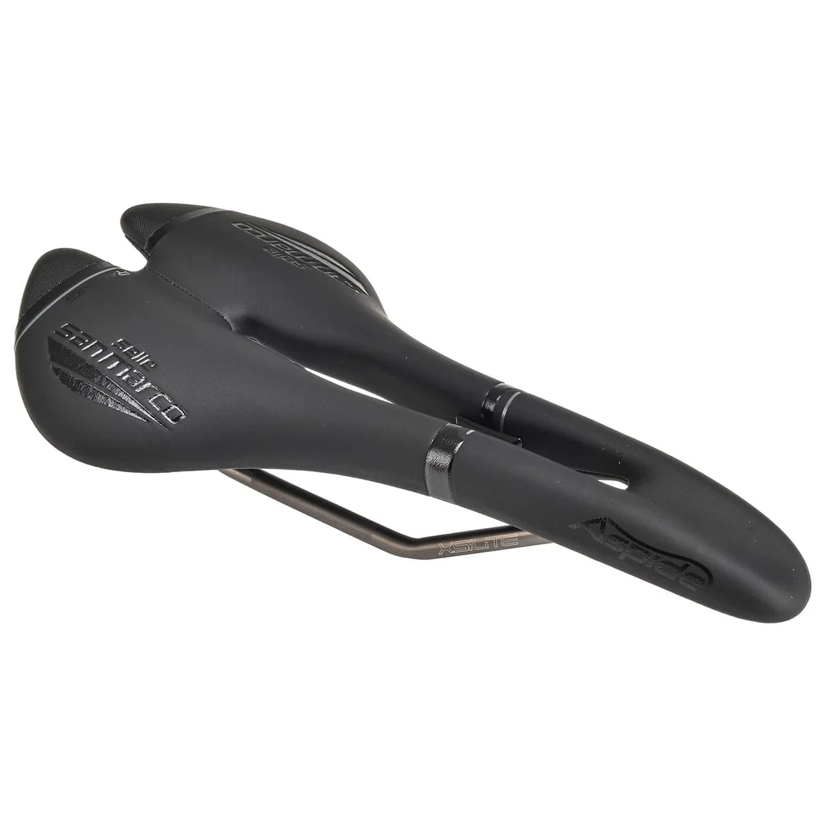 Siodełko SAN MARCO ASPIDE RACING OPEN FIT WIDE Rails Xsilite