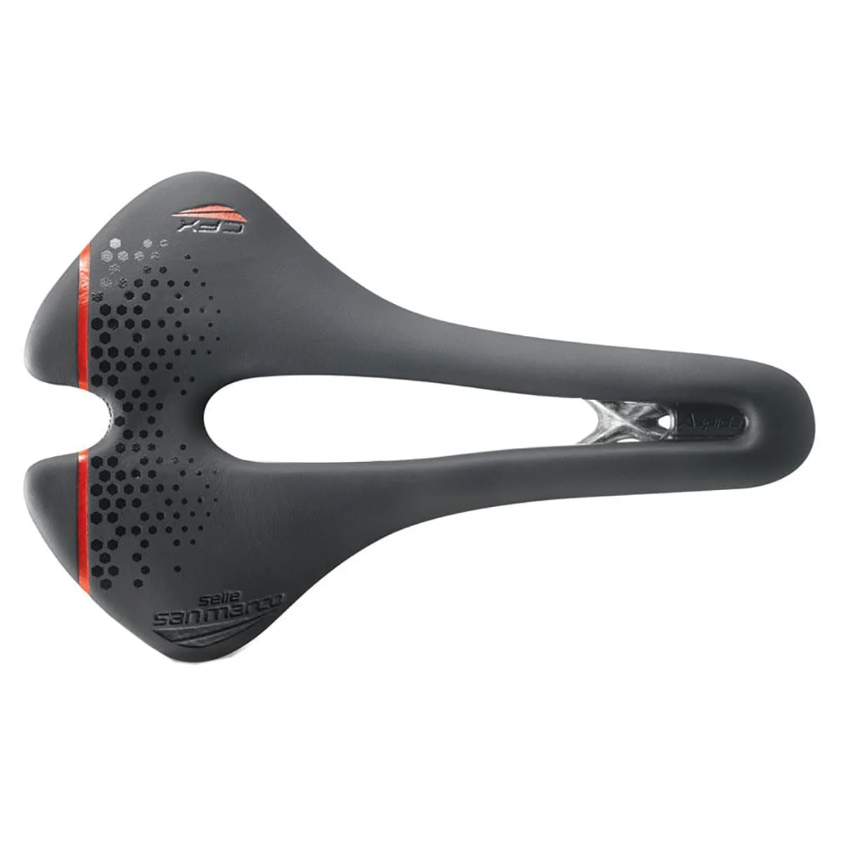 Siodełko SAN MARCO ASPIDE SHORT OPEN-FIT CARBON FX WIDE Szyny karbonowe - Image 2