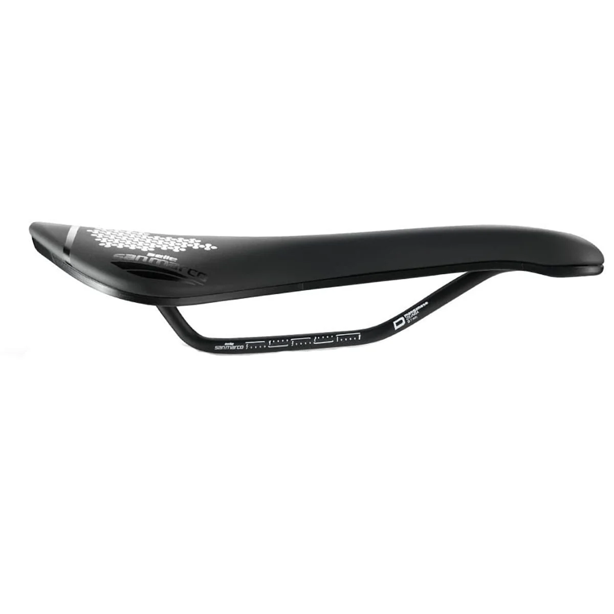 Siodełko SAN MARCO ASPIDE SHORT OPEN-FIT DYNAMIC NARROW Rails Manganese - Image 2