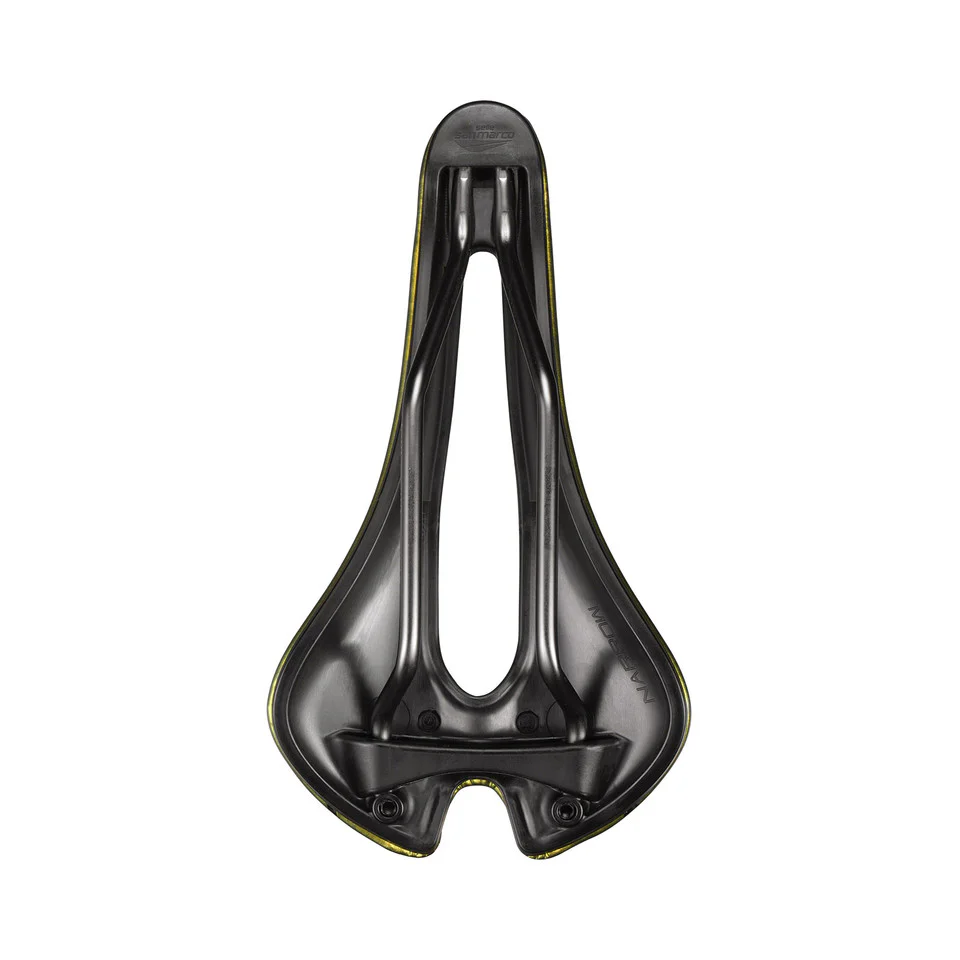 Siodełko SAN MARCO ASPIDE SHORT OPEN-FIT RACING L3 Szerokość 155 mm Stalowe szyny Xsilite Gold - Image 4