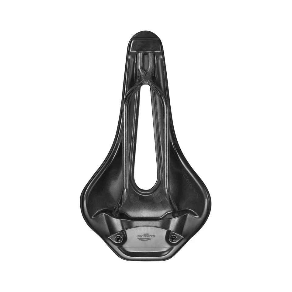Siodełko SAN MARCO GROUND SHORT OPEN-FIT CARBON FX 140 mm czarne - Image 5