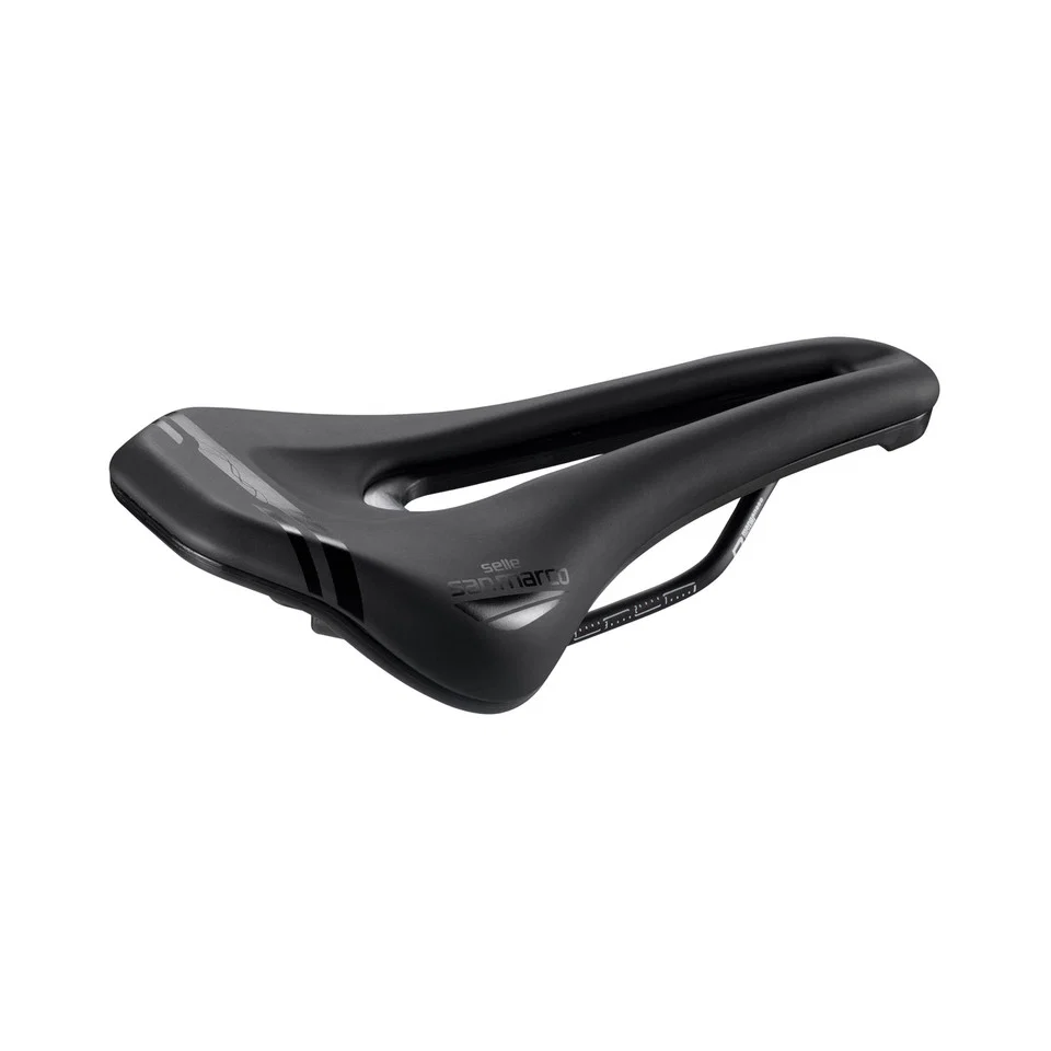 Siodełko SAN MARCO GROUND SHORT OPEN-FIT DYNAMIC 140 mm czarne