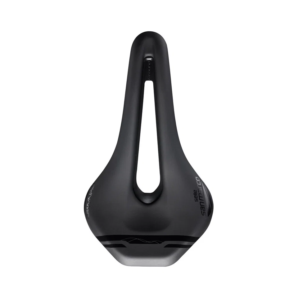 Siodełko SAN MARCO GROUND SHORT OPEN-FIT DYNAMIC 140 mm czarne - Image 3