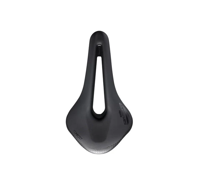 Siodełko SAN MARCO SHORTFIT 2.0 COMFORT OPEN-FIT DYNAMIC L3 Szerokość 155 mm Aluminiowe szyny Czarne - Image 3