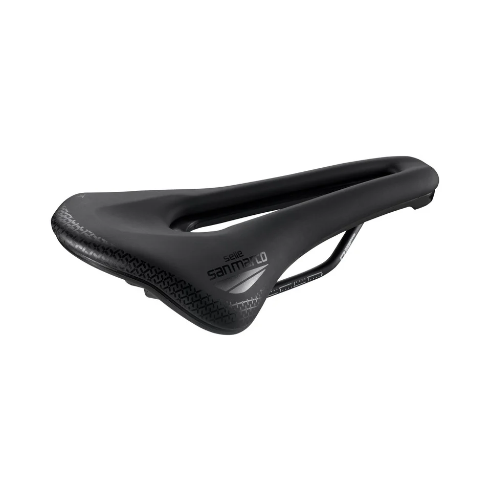 Siodełko SAN MARCO SHORTFIT 2.0 COMFORT OPEN-FIT DYNAMIC S3 Szerokość 140 mm Szyny Manganowe