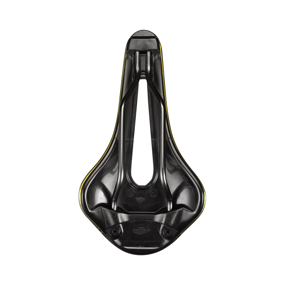 Siodełko SAN MARCO SHORTFIT 2.0 OPEN-FIT RACING L3 Szerokość 155 mm Stalowe szyny Xsilite Gold - Image 4