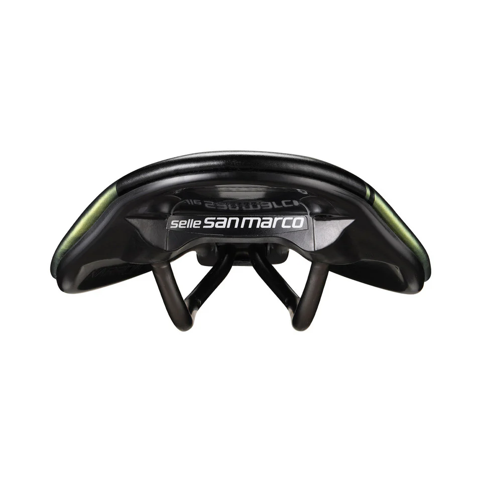 Siodełko SAN MARCO SHORTFIT 2.0 OPEN-FIT RACING L3 Szerokość 155 mm Stalowe szyny Xsilite Gold - Image 5