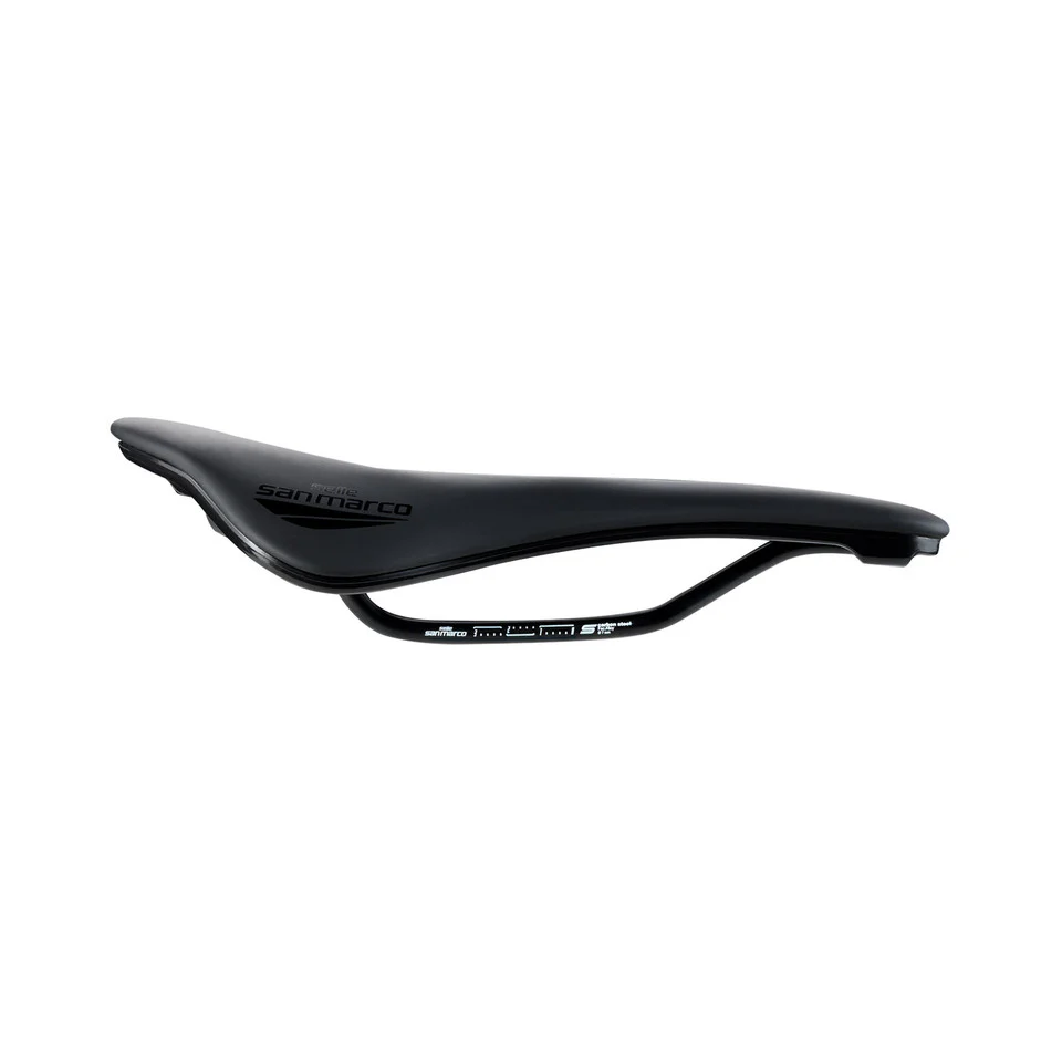 Siodełko SAN MARCO SHORTFIT 2.0 OPEN-FIT SPORT S3 z kompozytowymi szynami o szerokości 140 mm - Image 2