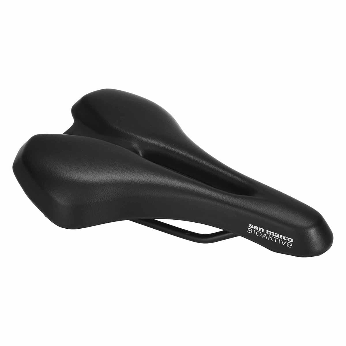 Siodełko SAN MARCO SPORTIVE OPEN FIT BIOFOAM 151 mm stalowe szyny